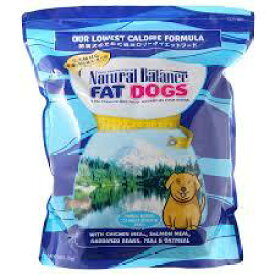 ナチュラルバランス　ファットドッグス　5ポンド(2.27kg) 【犬　Natural Balance ドッグフード　体重管理　ダイエット　ライト】 ○