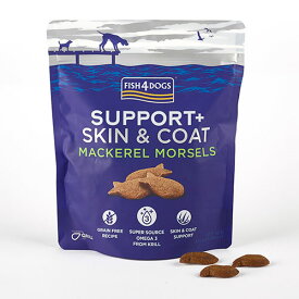 フィッシュ4ドッグ　サポートトリーツ　皮膚・被毛ケア 225g 【フィッシュ4 ドッグおやつ　魚】 ○
