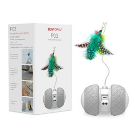 SMART ELECTRONIC CAT TOY P03【BENTOPAL　猫用　おもちゃ　電動　TOY　猫じゃらし】○