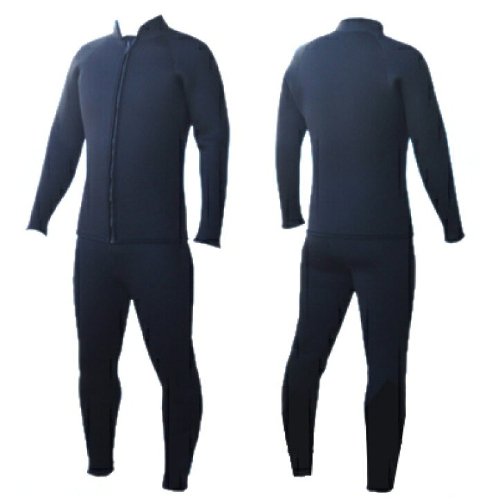 楽天市場】6.5mmダイビング用ツーピースウェットスーツ メンズ  