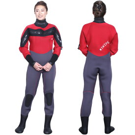 最新モデル　レディースウェットスーツ　ドライスーツ サーフィン　swipe wetsuits　オーダー　5mm　3mm　日本製 レディース