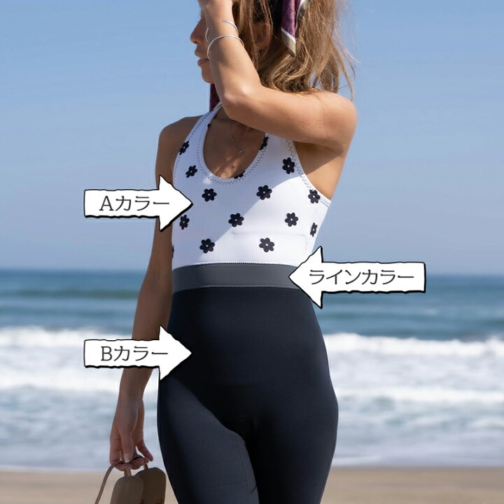 SEA-ME 書き込め WETSUITS メローガールズ ロンスプ 2mm レディース