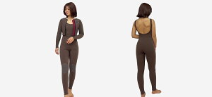 最新モデル 日本製 ウェットスーツ レディース  ツーピース ロングジョン ボレロ 3mm 2mm サーフィン