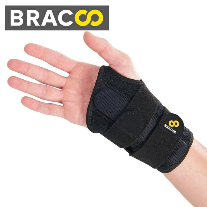楽天市場 Bracoo 手首サポーター 腱鞘炎 手首の痛みを軽減 手首用 固定 捻挫 手根管症候群 サポーター リストブレイス ブラック 左右兼用 Guardian Plymouth