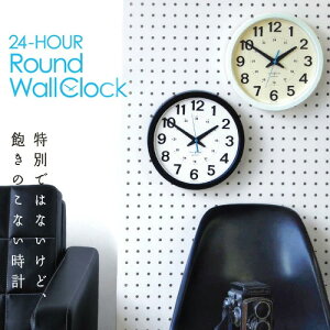 �y�}���\�����Ԓ� �ő�P58�{�z �y���������z Trade Mark 24-Hour Round Wall Clock�g���[�h�}�[�N 24�A���[ ���E���h �E�H�[���N���b�N �ysmtb-F�z�y�V