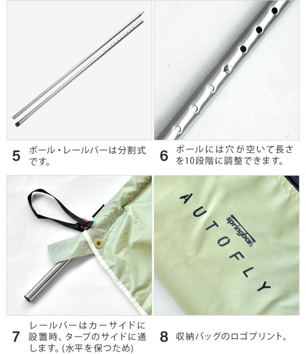 楽天市場】タープ カーサイドタープ オーニング 正規品 送料無料 