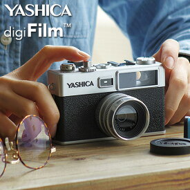 【SS期間中★確率1/2で最大100％Pバック】 トイカメラ デジタルカメラ かわいい 昭和 レトロ 送料無料 ヤシカ デジフィルムカメラ Y35YASHICA digiFilm Camera with digiFilm 200digiFilm1本付 YAS-DFCY35-P38トイデジカメ
