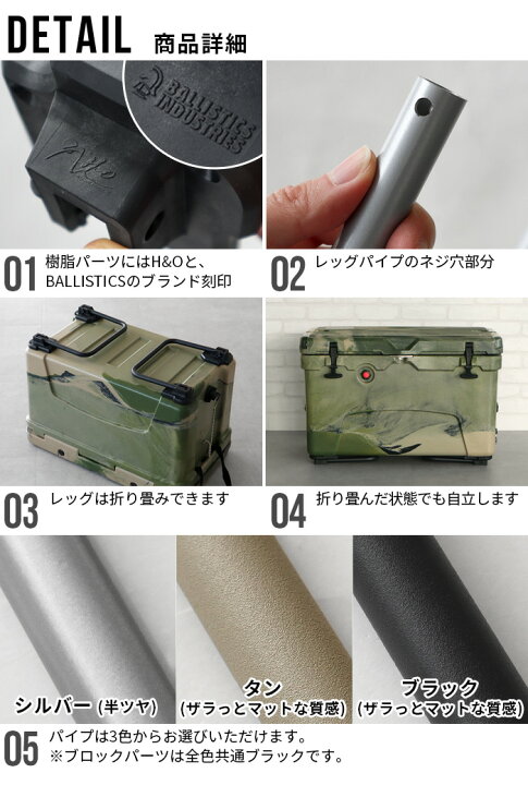 楽天市場】YETI/タンドラ35＆45専用 カスタムパーツ正規品 バリ 