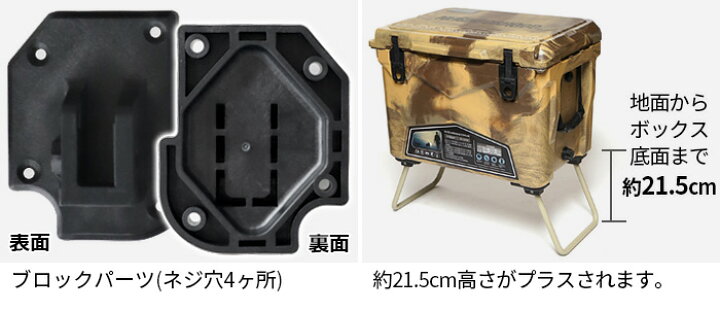楽天市場】アイスランドクーラーズ/35＆45QT専用 カスタムパーツ正規品  