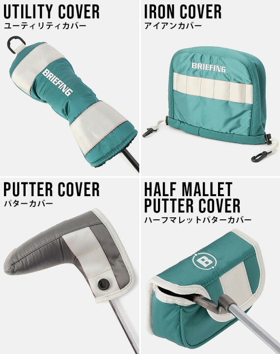 楽天市場】正規品 ブリーフィング ゴルフ ハーフマレット パター 