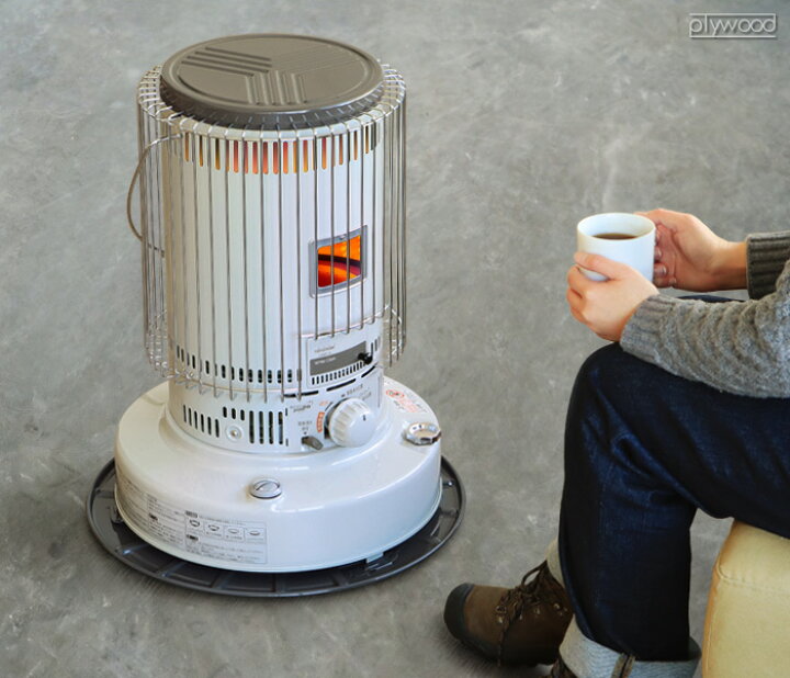 楽天市場】【おひとり様1台限り】トヨトミ 石油ストーブ [KS-67H] ホワイト TOYOTOMI 送料無料 日本製 灯油ストーブ おしゃれ レトロ  対流式 自然通気形開放式石油スト−ブ 遠赤外線 防災 災害 グッズ 暖房器具 クラシック スタイリッシュ◇ : plywood キッチン ...