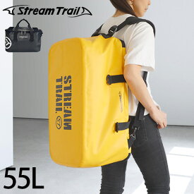 【マラソン期間中 最大P55倍】 ボストンバッグ 大容量 リュック メンズ送料無料Stream Trail Dorado 55L ストリームトレイル ドラドレディース 防水 生活防水 バッグ マルチバッグ bag アウトドア 旅 旅行 ブラック