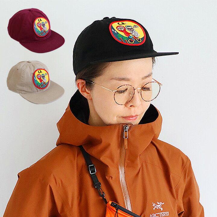 楽天市場 ベースボールキャップ メンズ レディース おしゃれ 帽子 あす楽14時まで Chi Bee ワッペン キャップチービー シンプル ニューハッタン ブランド 調整可能 フェス スケボー キャンプ アウトドア 釣り 旅行 プレゼント ギフト Plywood Camp