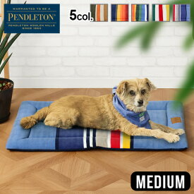 ペットベッド ペットクッション 犬 中型犬ペンドルトン コンフォートクッション MediumサイズPENDLETON Comfort Cushion ミディアムサイズ洗える ペットグッズ 犬用品 マット 丸洗い　敷布団 ブランド◇ おしゃれ 柄 ふわふわ 送料無料