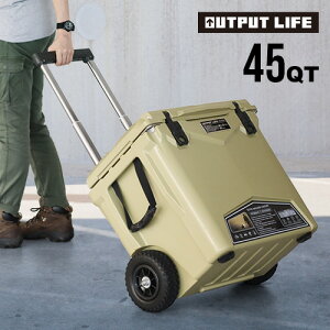 N[[{bNX ^ e ^Ct R{AEgvbgCt × fB[Cg ACXh N[[{bNX zC[t 45QT/42LOUTPUT LIFE × Deelight iceland Cooler Box with Wheels