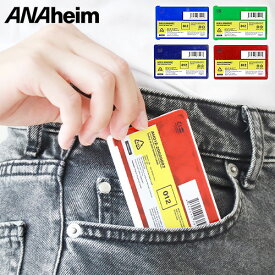 ネコポスOK コインケース マネークリップ カードケース 定期入れアナハイム マネーカード ANAheim Money Cardパスケース メンズ レディース icカード 1枚 2枚 3枚 おしゃれ 財布 小銭入れ 名刺入れ ミニ財布◇かわいい カード ブランド コンパクト スリム