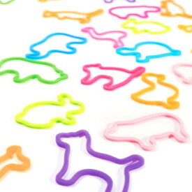 【ネコポスOK】 Animal rubber band アニマルラバーバンド◇デザイン plywood オシャレ雑貨