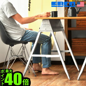 ＼MAX41倍／作業台 テーブル 棚【あす楽14時まで】EBCO Metal Folding Sawhorseエブコ メタル フォルディング ソーホースDIY 脚 材料 家庭用 折り畳み コンパクト インダストリアル ビンテージ ソーホース