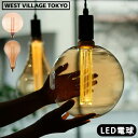 電球 e26 led led電球 エジソン球ノスタルジア LED バルブ E26 ビッグNOSTALGIA LED Bulb E26 BIG [NORMAL / GLOBE]送料無料 LEDバルブ レトロ モダン おしゃれ ビンテージ◇裸電球 ガラスカバー アンティーク ノスタルジック