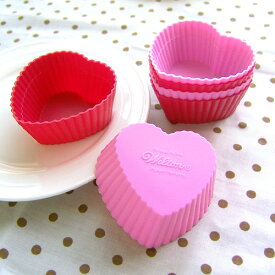 ＼MAX41倍／【あす楽14時まで】 【Wilton】 ハート シリコンカップ BIG [12個セット] F