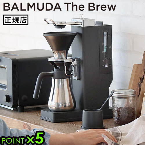 楽天市場】【3/1 最大P32倍】BALMUDA The Brew K06A-BK コーヒー 