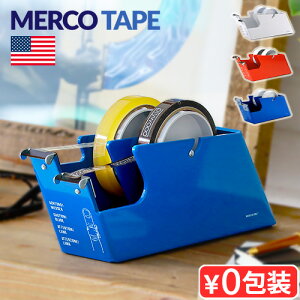 e[vJb^[  킢 2A e[vJb^[䃁R e[vfBXyT[ 2[p MERCO TAPE Tape Dispenser for Two RollsX`[ ~ e[v Zn Ze[v Y큞