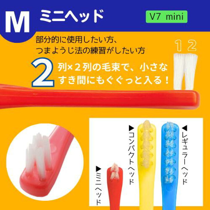 楽天市場】【公式】つまようじ法 V7歯ブラシ お試し3本組セット 