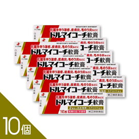 【10個】『ドルマイコーチ軟膏 12g』湿疹・皮膚炎・あせも・かぶれ・虫さされ・とびひ等に│抗菌・抗炎症薬【第(2)類医薬品】