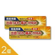 【2個】『ボルカインA軟膏25g』痔の薬 外用タイプ｜外痔核の痛み・かゆみを鎮める｜リドカイン配合でつら…