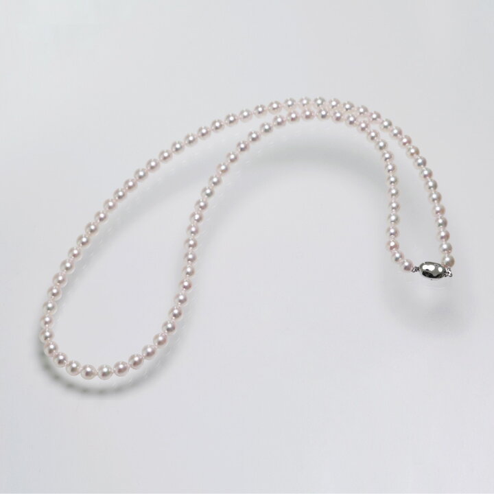 楽天市場】アコヤ真珠 セミロングネックレス 約6.0-6.5mm 60cm 