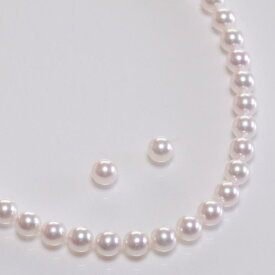 【高級】約8.5-9.0mm/アコヤ花珠真珠ネックレスセット 国産パールケース付　鑑定鑑別書付 送料無料 即日発送 証明書 伊勢志摩