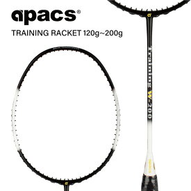 APACS トレーニングラケット バドミントン ラケット アパックス バドミントンラケット 30ポンド