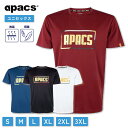 アパックス バドミントン ソフトテニス テニス 軟式テニス ウェア Tシャツ ドライTシャツ ユニセックス 男女兼用 半袖 吸汗速乾 apacs RN320-AT