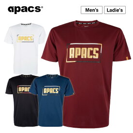 APACS バドミントンウェア テニスウェア バドミントン シャツ トレーニングウェア テニス Tシャツ 半袖 メンズ レディース RN320-AT