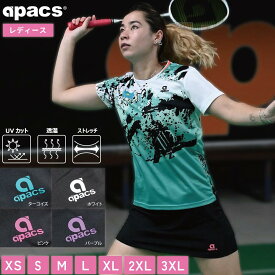 アパックス バドミントン スカート レディース レディース ガールズ ジュニアスカート インナースパッツ付き apacs SK112-AT