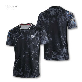 マックス バドミントン ウェア シャツ 速乾 検定合格品 協会 公認 ゲーム ユニフォーム ジュニア 子供 ゲームシャツ MAXX MX2000