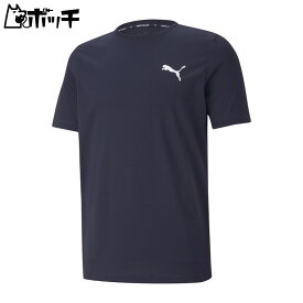 プーマ ジャパン ACTIVE スモールロゴ Tシャツ 588866 06ピーコート PUMA ユニセックス シューズ ウェア スポーツ用品