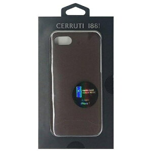 CERRUTI Smooth Split Leather - Hard Case - Brown CEHCP7SLBR �G�A�[�W�F�C