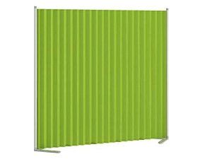 トヨダプロダクツ クロスパーティション グリーン KP−1M 1台 055-7412