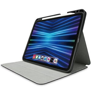 �G���R�� iPad Pro 11�C���` ��4���� �t���b�v�P�[�X Pencil���[ �X���[�v�Ή� TB-A22PMSABK