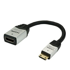 HORIC HDMI-HDMI MINIϊA_v^ 7cm Vo[ HCFM07-010