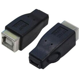 変換名人 変換プラグ USB B(メス)→miniUSB(メス) USBBB-M5B 1個のみ
