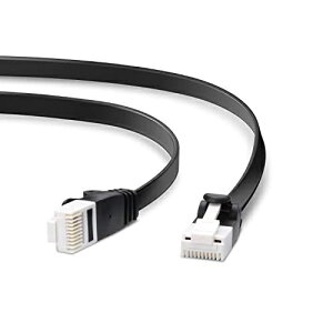 �G���R�� LAN�P�[�u��/CAT6A����/�ܐ܂�h�~/�t���b�g/5.0m/�u���b�N LD-GFAT/BK50