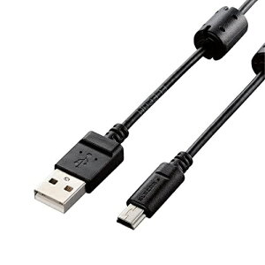 �G���R�� �f�W�J���pUSB�P�[�u��/miniB/�t�F���C�g�R�A/0.5m/�u���b�N DGW-MF05BK