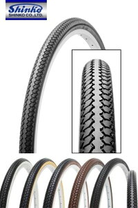 Shinko(VR[) f~OL/L 1{ 24x1-3/8 ubN/zCg