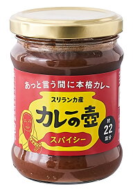 カレーペースト【第3世界ショップ】 カレーの壺 スパイシー 動物性原料・化学調味料・保存料・小麦粉不使用 グルテンフリー 【スリランカ製】