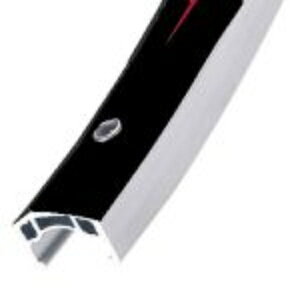 台湾製 リム 700C 36H FV (ERD 604.8) ブラック