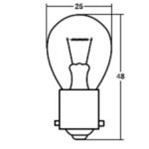 A4575B 12V 21W S25 BA15S �i10�����j