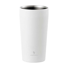 【数量限定】クリーンパウダー 真空二重タンブラー 450ml ホワイト