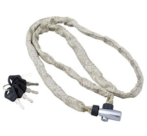 I live(アイリブ) 和柄チェーンロック (キー5本) 唐草